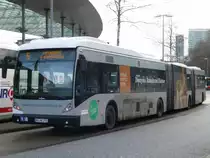 Van Hool AGG 300  Hochbahn , Hamburg ZOB 18.01.2014