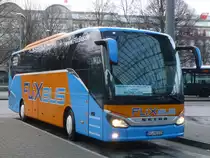 Setra S 515 HD  FlixBus , Hamburg ZOB 18.01.2014