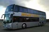 MAN double étages, Magjar Turizam, vu à Gampelen le 27.01.2014