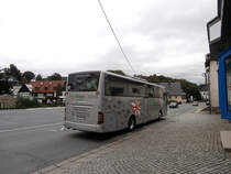 Mercedes-Benz Tourismo II in Gelenau. (16. 9. 2013)