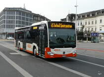 BSU - Mercedes Citaro  Nr.88  SO  172088 unterwegs auf der Linie 4 vor dem Bahnhof in Solothurn am 25.01.2014