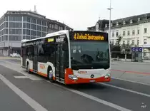 BSU - Mercedes Citaro  Nr.88  SO  172088 unterwegs auf der Linie 4 vor dem Bahnhof in Solothurn am 25.01.2014