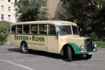 SAURER Postbus der Firma BEX Berlin, Fotoaufnahme: 18.09.2012 

Fahrzeughersteller: Adolph Saurer AG, Arbon (CH)  
Karosserie: Firma Regazzoni, Lugano (CH)
Typ/Ausführung: 2 CR 1 D (Alpenwagen II)
Erstzulassung: 10.01.1940
Anzahl der Sitzplätze: 20
Leistung: 48 kW/65 PS
Höchstgeschwindigkeit: 67 km/h
Hubraum: 5,32 l

