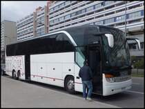 Setra 417 HDH von Trota aus Italien in Berlin am 25.04.2013
