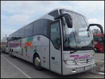 Mercedes Tourismo von Wunder aus Deutschland in Berlin am 25.04.2013