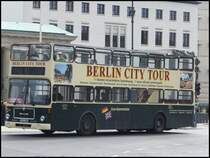 MAN SD 200 vom Sightseeing Berlin in Berlin am 25.04.2013 