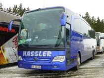Mercedes Travego M  Hassler , Feldberg/Schwarzwald 08.02.2014