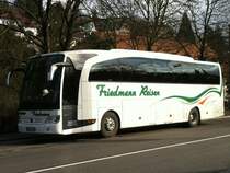 Mercedes Travego  Friedmann , Baden-Baden 02.02.2014 