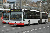 MB O 530 G NGIII Citaro der SWB, BN-SW 4390, am Hbf Bonn - 02.01.2014