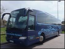 Mercedes Travego von Becker-Strelitz aus Deutschland in Bergen am 30.04.2013