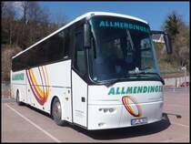 VDL Bova Futura von Allmendinger aus Deutschland im Stadthafen Sassnitz am 01.05.2013