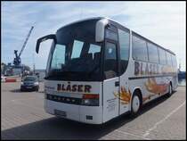 Setra 315 HD von Bl�ser aus Deutschland im Stadthafen Sassnitz am 01.05.2013