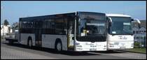 MAN Lion's City und MAN �L 363 vom Reiseienst Teske aus Deutschland in Sassnitz am 05.05.2013 