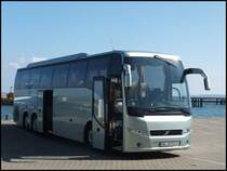 Volvo 9700 von Brandenburgbus aus Deutschland im Stadthafen Sassnitz am 05.05.2013