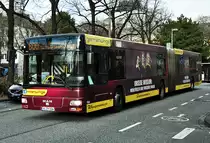 MAN NG 313 RVK mit Germanwing-Werbung in Bonn - 02.01.2014