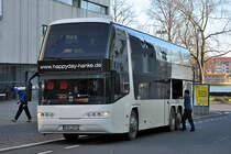 Neoplan Skyliner Reisebus  Happyday - Hanke , WUN-SH 41 in Bonn - 16.12.2013