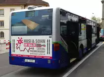 AAGL Mercedes Citaro Nr. 58 (2001) am 7. Mai 2013 am Bahnhof in Liestal. Dieser Bus fuhr ursprünglich im Tessin für die TPL. 2009 musterten die TPL verfrüht fast die ganze Serie aus 2001 aus. Die AAGL erhielt von Evobus leihweise 2 Normalbusse mit den Nummern 55 und 58 wegen Lieferverzögerungen bei den bestellen Citaro Facelift. Später übernahm sie diese Busse definitiv. Während Nr. 55 Ende 2012 durch einen Citaro Facelift mit der Nr. 73 ersetzt wurde, steht Nr. 58 nach wie vor im Einsatz und das zu meiner Freude bis heute.