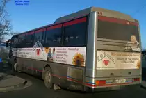 MAN ÜL 313, Wagennummer 314, der Uckermärkischen Verkehrsgesellschaft mbH, 2011 beim ZOB Prenzlau.