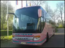 Setra 416 GT-HD von Kellerer aus Deutschland in Bergen am 07.05.2013 