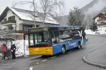 Demarmels, Salouf. Neoplan N4411 (GR 39'245, ex Ming, Sils Maria) in Savognin, Tgampi. (4.3.2014)