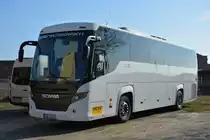 BAR-AW 14 abgestellt am Busbahnhof Eberswalde. Aufgenommen am 09.03.2014.