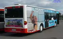 Mercedes-Benz O530 I Citaro, Wagennummer 348, der Uckermärkischen Verkehrsgesellschaft mbH, 2011 beim ZOB Schwedt/Oder.