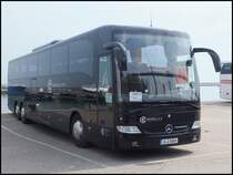 Mercedes Tourismo von Mobility aus Deutschland im Stadthafen Sassnitz am 08.05.2013