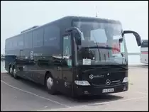 Mercedes Tourismo von Mobility aus Deutschland im Stadthafen Sassnitz am 08.05.2013