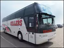 Neoplan Cityliner von Kellers aus Deutschland im Stadthafen Sassnitz am 08.05.2013