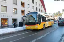Postauto/Regie Chur Nr. 84 (Man Lion's Regio R12) am 23.2.2014 in Lenzerheide/Lai, Post
