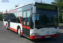 Mercedes-Benz O530 I Citaro, Wagennummer 535, der Uckermärkischen Verkehrsgesellschaft mbH, 2011 beim ZOB Schwedt/Oder.