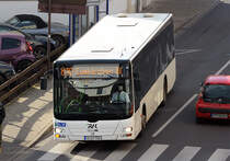 MAN NL 273 LionsCity der RVK, K-ZY 783, in Euskirchen - 30.01.2014