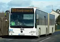 MB O 530 G der RVK, K-ZY 111, bei Derkum - 07.02.2014