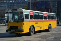 FBW 50 U - EU3A (L-OF 55 H) aus dem Jahr 1975 steht in originaler Lackierung in der Innenstadt von Leipzig. Aufgenommen am 13.03.2014.