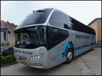 Neoplan Cityliner von S�rens Rejser aus D�nemark in Sassnitz am 10.05.2013