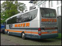 Mercedes Travego von Mayer aus Deutschland in Bergen am 14.05.2013 