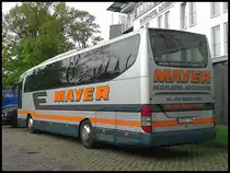 Mercedes Travego von Mayer aus Deutschland in Bergen am 14.05.2013 