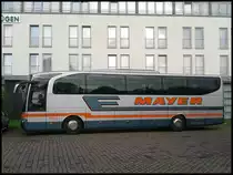 Mercedes Travego von Mayer aus Deutschland in Bergen am 14.05.2013 