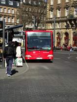 DB Rhein Nahe Bus Mercedes Benz Citaro C1 am 20.03.14 in Mainz Hbf 