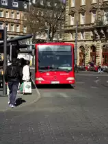 DB Rhein Nahe Bus Mercedes Benz Citaro C1 am 20.03.14 in Mainz Hbf 