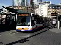 ESWE Verkehr Mercedes Benz Citaro C2 G Euro 6 auf der Linie 6A am 20.03.14 in Mainz