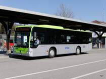 BLS Busland - Mercedes Citaro Nr.207 BE 737207 in Burgdorf beim Bahnhof am 16.03.2014