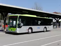 BLS Busland - Mercedes Citaro Nr.207 BE 737207 in Burgdorf beim Bahnhof am 16.03.2014