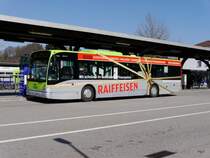 BLS Busland - VanHool Nr.51  BE  612515 in Burgdorf beim Bahnhof am 16.03.2014