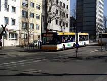 MVG MAN der 2. Generation 711 am 20.03.14 in Mainz auf der 56