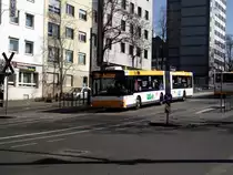 MVG MAN der 2. Generation 711 am 20.03.14 in Mainz auf der 56