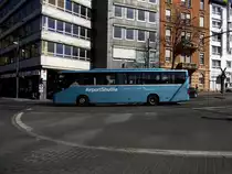Setra Reisebus als Flughafen Hahn Airport Shuttle am 20.03.14 in Mainz 
