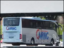 Mercedes Tourismo von Gairing aus Deutschland im Stadthafen Sassnitz am 15.05.2013