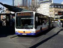 ESWE Verkehr Mercedes Benz Citaro C1 Facelift G 106 am 20.03.14 in Mainz auf der 6