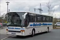 . SETRA von Schmidt-Reisen im SEV Einsatz, aufgenommen am 22.03.2014 am Bahnhof von Kreutztal.